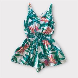 MINKPINK Tropical Floral Romper